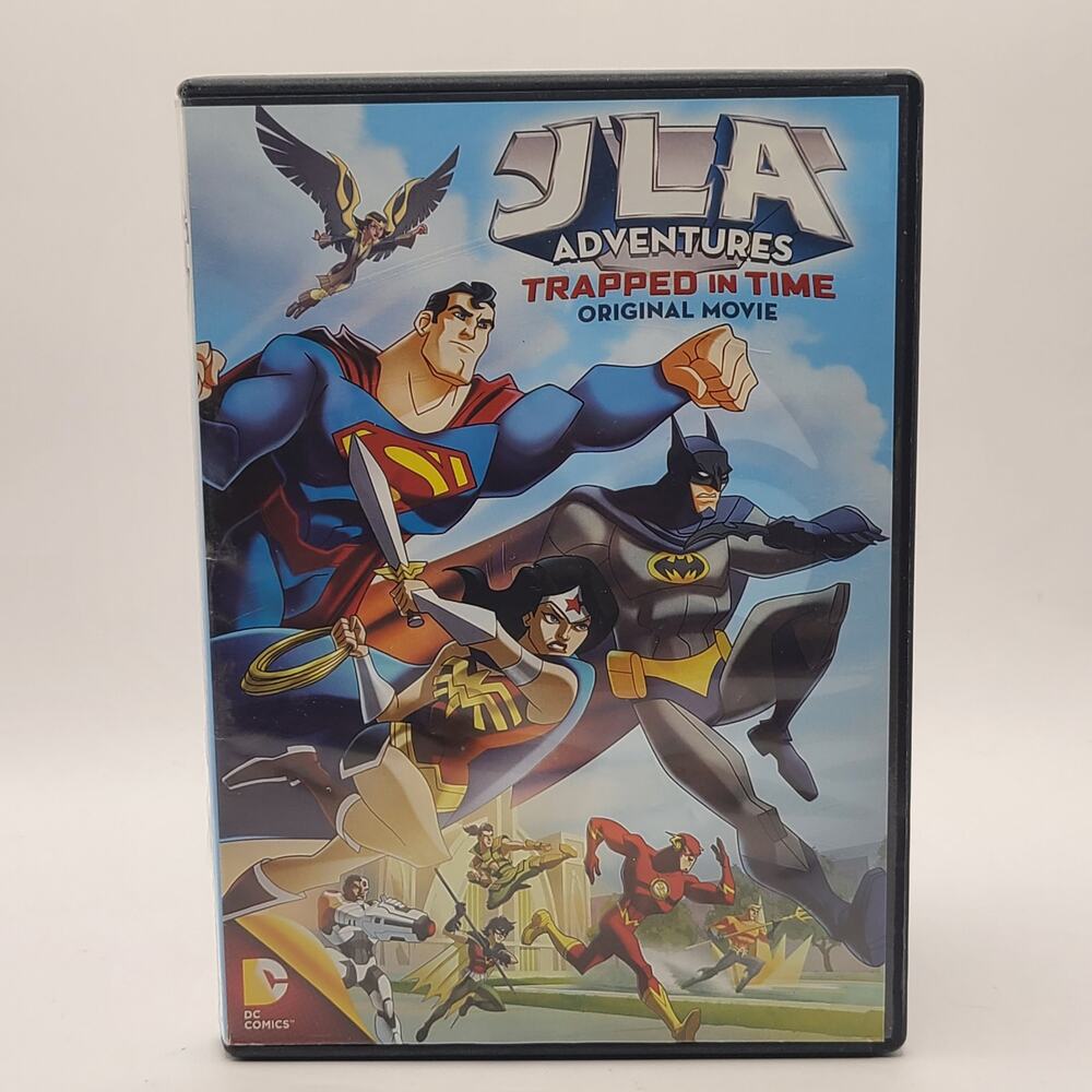 JLA Adventures Trapped In Time Movie DVD Justice League DC Comics